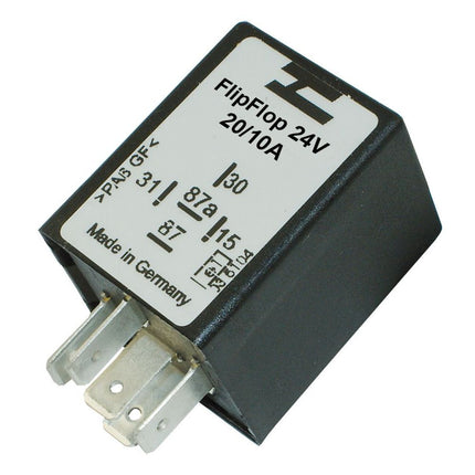 Flip-Flop-Schritt-Relais 24 V 20/10 Amp.