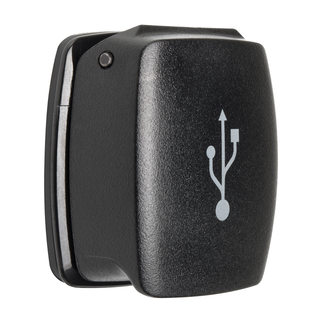 Einbausteckdose - 1 x USB-A und 1 x USB-C FlipPro - Hischier Auto AG