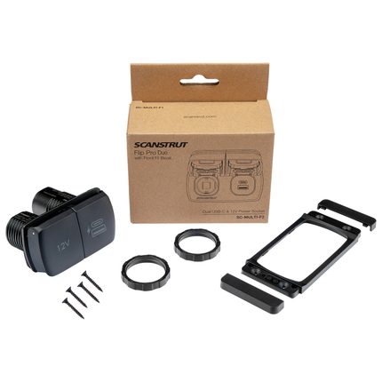 Einbausteckdose - Powerdose plus 1 x USB-A/-C FlipProDuo - Hischier Auto AG