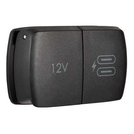 Einbausteckdose - Powerdose plus 2 x USB-C FlipProMulti - Hischier Auto AG