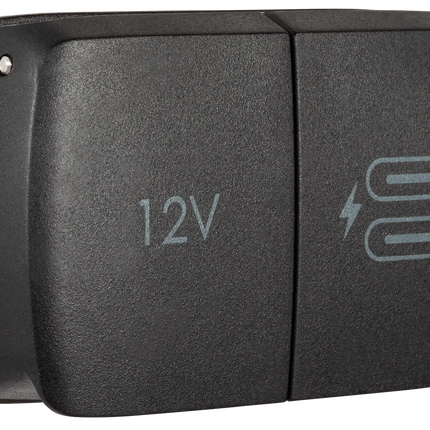Einbau-Powersteckdose plus 2 x USB-C Scanstrut
