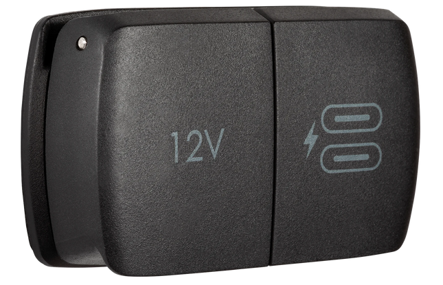 Einbau-Powersteckdose plus 2 x USB-C - 1 - Stück Scanstrut