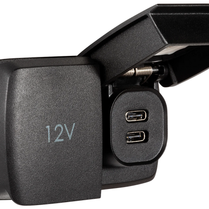 Einbau-Powersteckdose plus 2 x USB-C Scanstrut