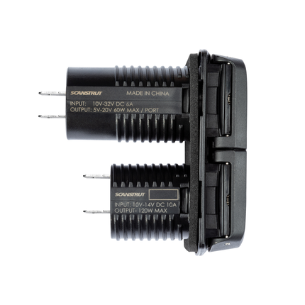 Einbausteckdose - Powerdose plus 2 x USB-C FlipProMulti - Hischier Auto AG