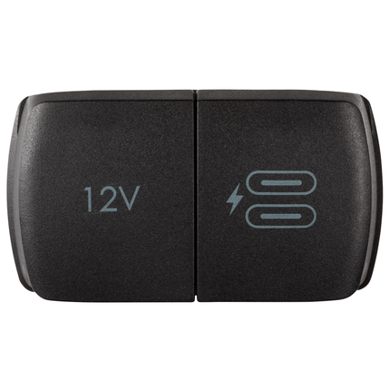 Einbausteckdose - Powerdose plus 2 x USB-C FlipProMulti - Hischier Auto AG