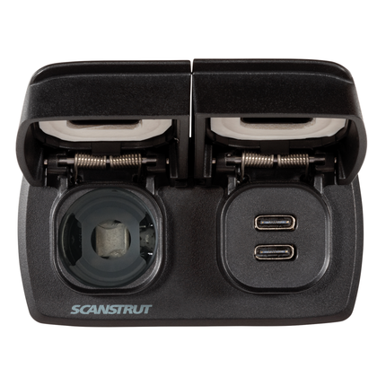 Einbausteckdose - Powerdose plus 2 x USB-C FlipProMulti - Hischier Auto AG