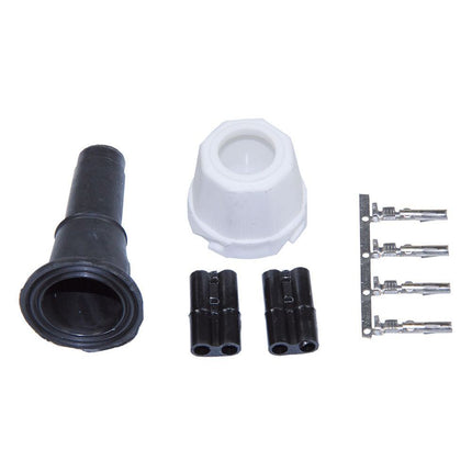 Stecker-Set 2+2-pol weiss zu Ajba/Radex