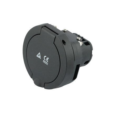 Einbau-Ladesteckdose Typ2 / 63 A 240/415 VAC FSDT2SR/64A - Hischier Auto AG