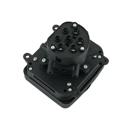 Einbau-Ladesteckdose Typ2 / 32 A 240/480 VAC FSDT2SS/32A - Hischier Auto AG