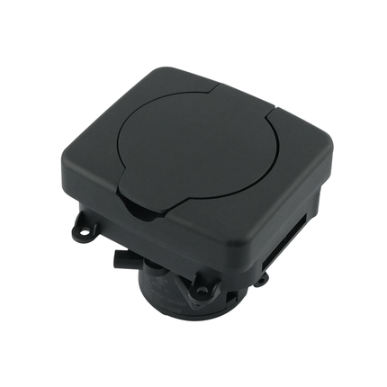 Einbau-Ladesteckdose Typ2 / 32 A 240/480 VAC FSDT2SS/32A - Hischier Auto AG