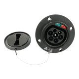 Einbau-Ladesteckdose Typ2 / 32 A 240/415 VAC FSDTyp2LED/32A