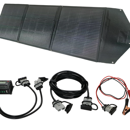 Solar-Energie Set faltbar 12 V 120 W (max. 6 A) Hischier Auto AG