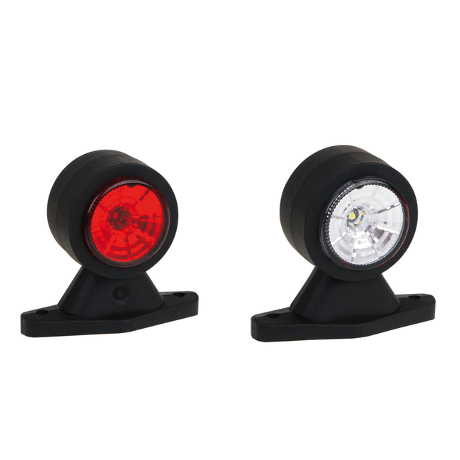 Fristom - LED-Umrissleuchte 12/24V rt/ws - FT009A - 1 - Stück Fristom
