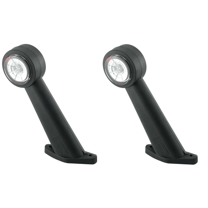 Fristom - LED-Umrissleuchte 12/24 V rt/ws - FT009E - 1 - Stück Fristom