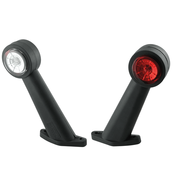 Fristom - LED-Umrissleuchte 12/24 V rt/ws - FT009E - 1 - Stück Fristom
