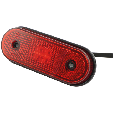 LED-Positionsleuchte Unipoint rot 12/24V - 1 - Stück Fristom