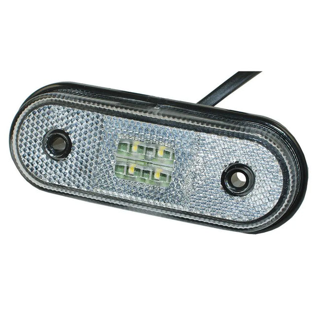 LED-Positionsleuchte Unipoint weiss 12/24V - FT020W - 1 - Stück Fristom