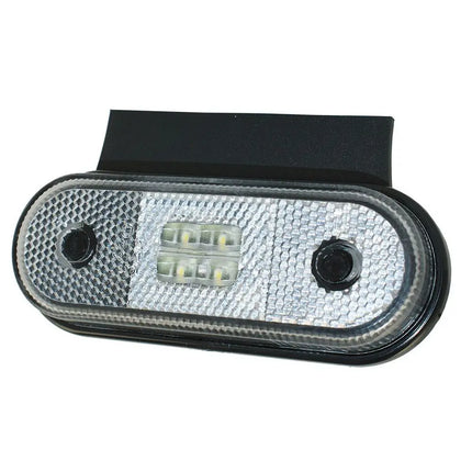 LED-Positionsl. Unipoint mit Halter ws 12/24V - FT020WH - 1 - Stück Fristom