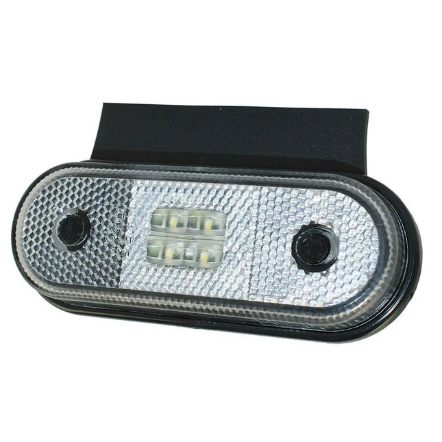 LED-Positionsl. Unipoint mit Halter ws 12/24V - FT020WH - 1 - Stück Fristom