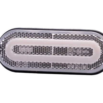 Fristom LED-Positionsleuchte Weiss mit Halter, 12/24 V - FT072B - 1 - Stück Fristom