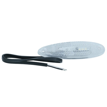 Fristom LED-Positionsleuchte weiss 12/24 V - 1 - Stück Fristom