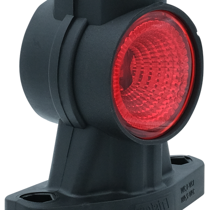 Fristom - LED-Begrenzungsleuchte 12/24 V, Rot/Blau/gelb links - FT140AL - 1 - Stück Fristom