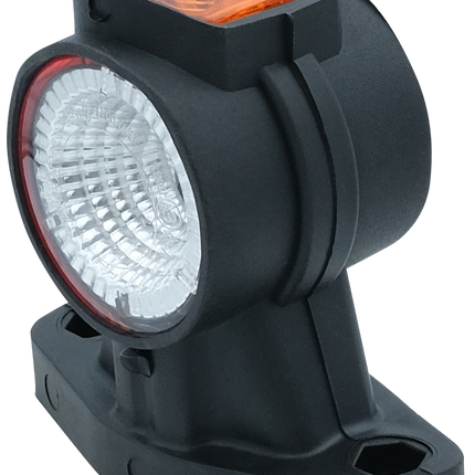 Fristom - LED-Begrenzungsleuchte 12/24 V, Rot/Blau/gelb links - FT140AL - 1 - Stück Fristom
