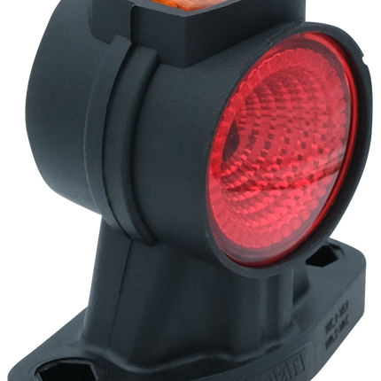 Fristom - LED-Begrenzungsleuchte 12/24 V, Rot/Blau/gelb links - FT140AL - 1 - Stück Fristom