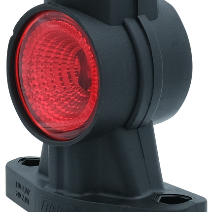 Fristom - LED-Begrenzungsleuchte 12/24 V, Rot/weiss/gelb links rechts - FT140AP - 1 - Stück Fristom