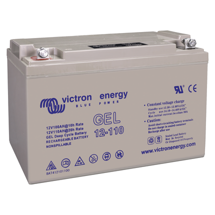 Victron - Gel-Deep-Cycle Batterie 12 V 110 Ah GB12V110Ah - Hischier Auto AG
