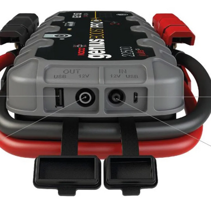 2 x Noco - Boost Pro 12 V 3’000 A, mit 12 V 15 A Ausgang und USB-C Noco