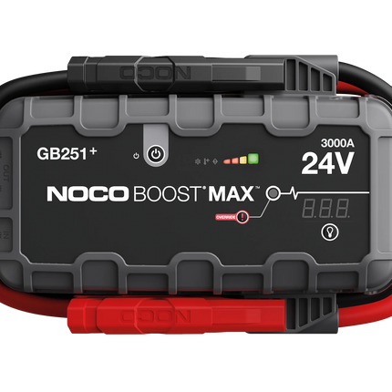 Noco - Boost Max Jump Starter 24 V 3’000 A, mit 12 V 15 A Ausgang und 2x USB - 1 - Stück
