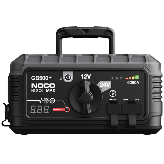 Noco - Boost Max Jump Starter 12/24 V 6250A, mit 12 V 15 A Ausgang und USB GB500 - Hischier Auto AG