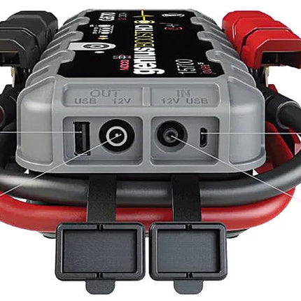 Noco - Boost HD 12 V 2’000 A, mit 12 V 15 A Ausgang und USB-C Noco
