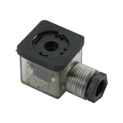 Ventilstecker mit LED-Anzeige und Schutzschaltung