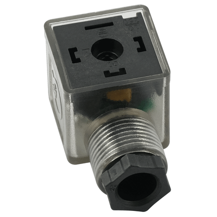 Ventilstecker mit LED-Anzeige und Schutzschaltung