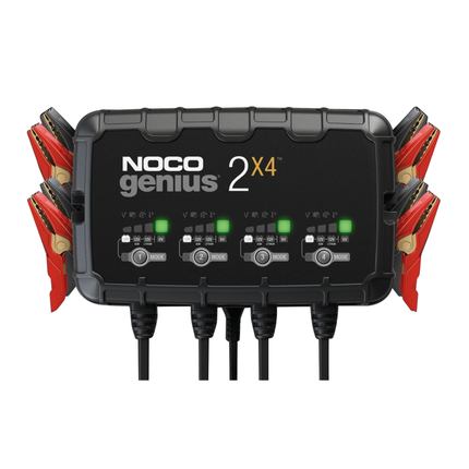 NOCO - 4-Fach-Batterieladegerät 6 / 12 V, 4 x 2 A