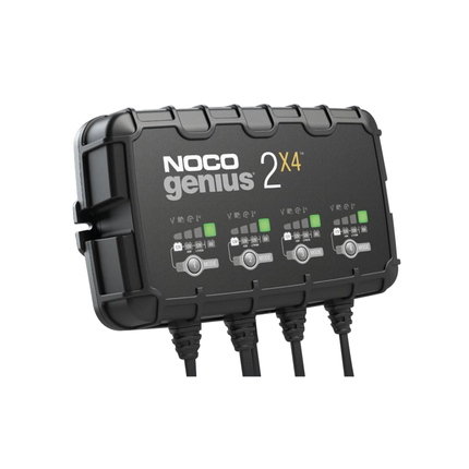 NOCO - 4-Fach-Batterieladegerät 6 / 12 V, 4 x 2 A