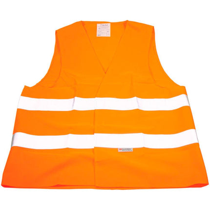 Warnweste hochreflektierend, orange WW1/or - Hischier Auto AG