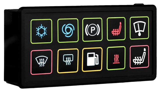 Keypad mit 10 Folientasten, CAN, AT04-Deutsch - 1 - Stück