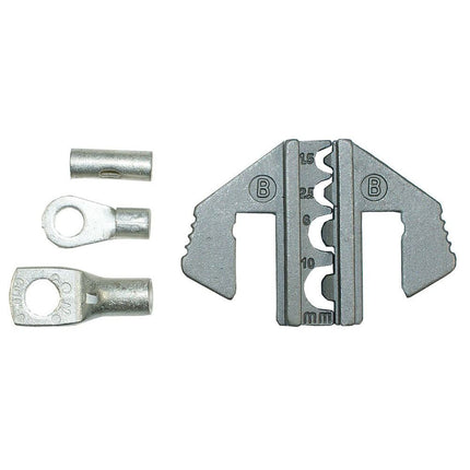 Rätschen-Presszange Set mit 5 Pressformen