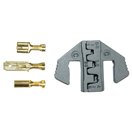 Rätschen-Presszange Set mit 5 Pressformen