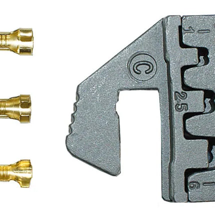 Rätschen-Presszange Set mit 5 Pressformen - 1 - Satz