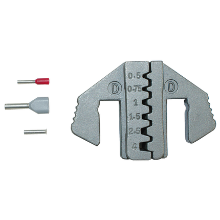 Rätschen-Presszange Set mit 5 Pressformen