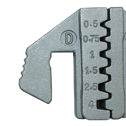 Rätschen-Presszange Set mit 5 Pressformen - 1 - Satz