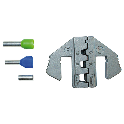 Rätschen-Presszange Set mit 5 Pressformen