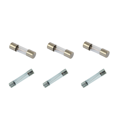 Glassicherungs-Sortiment 20x5 + 32x6.3mm