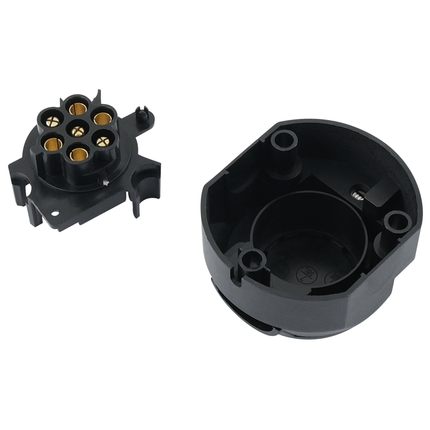 Anhängersteckdose 7-pol, Kunststoff