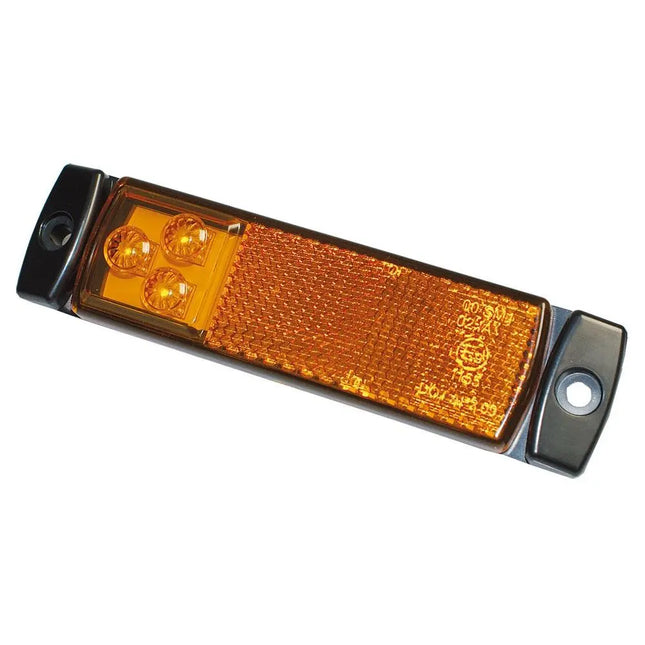 LED-Seitenmarkierleuchte 12/24V gelb - GS1961A - 1 - Stück Diverse