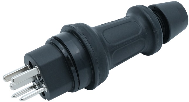 Werkstatt-Stecker T25 16 A 230 VAC IP55 - GST25/IP55 - 1 - Stück Diverse